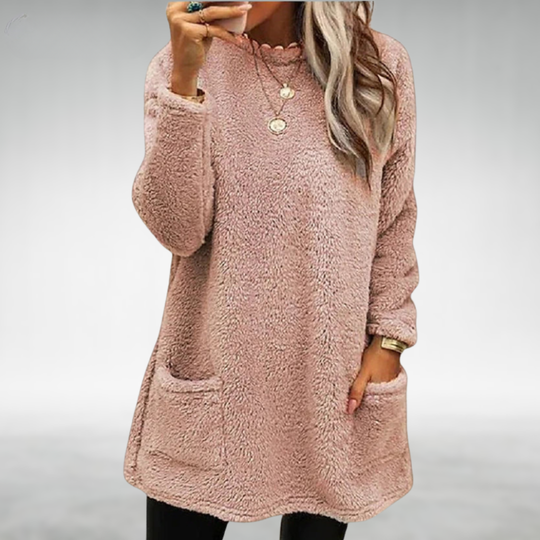 Nora | Pull en Polaire avec Poches