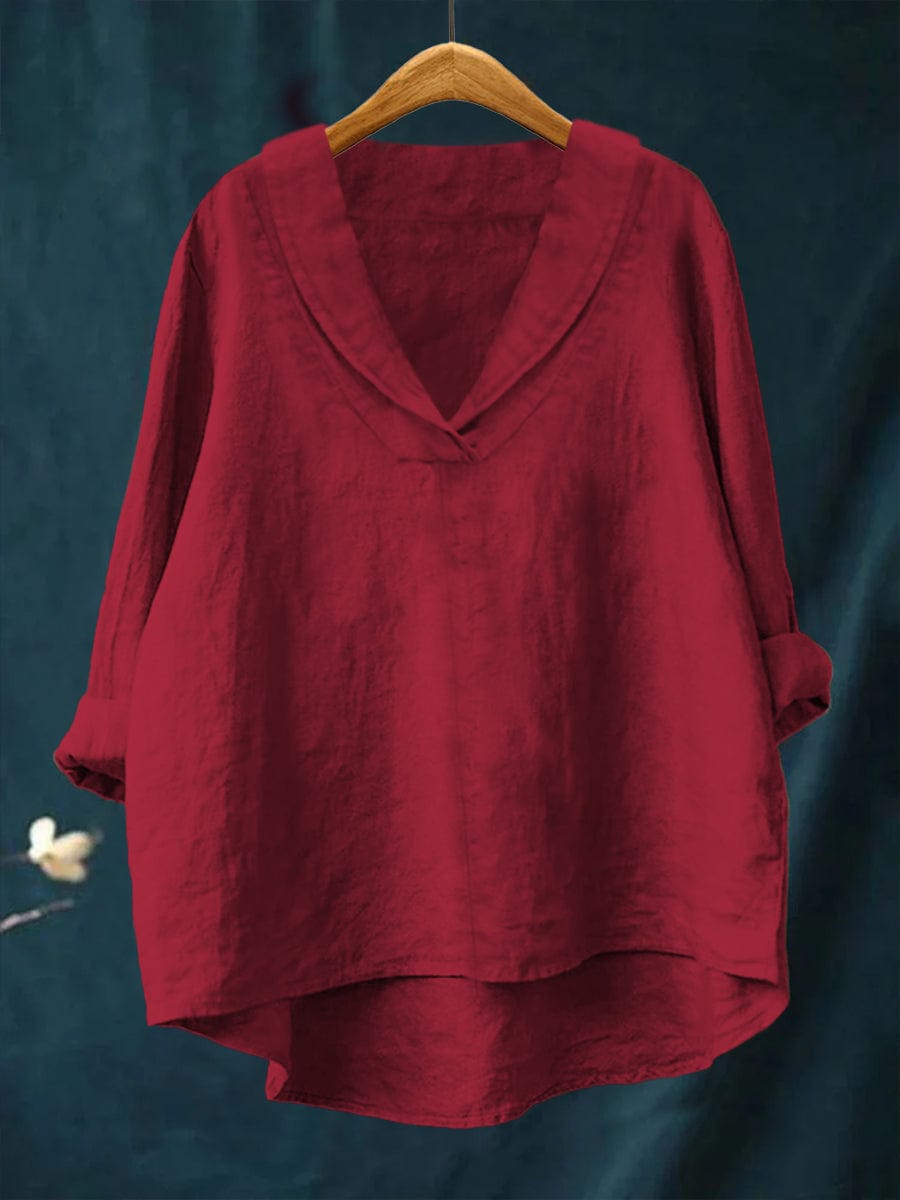 Samantha | Blouse d'été élégante en lin