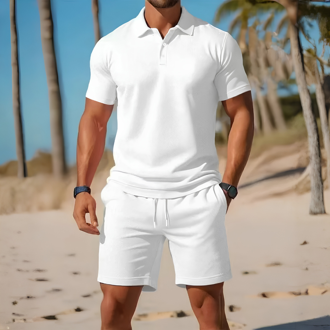 Nathan – Ensemble polo décontracté