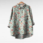 Claire | Blouse d'été élégante en lin