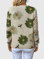 Aurelia | Pull élégant avec design floral