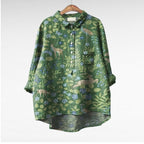 Claire | Blouse d'été élégante en lin