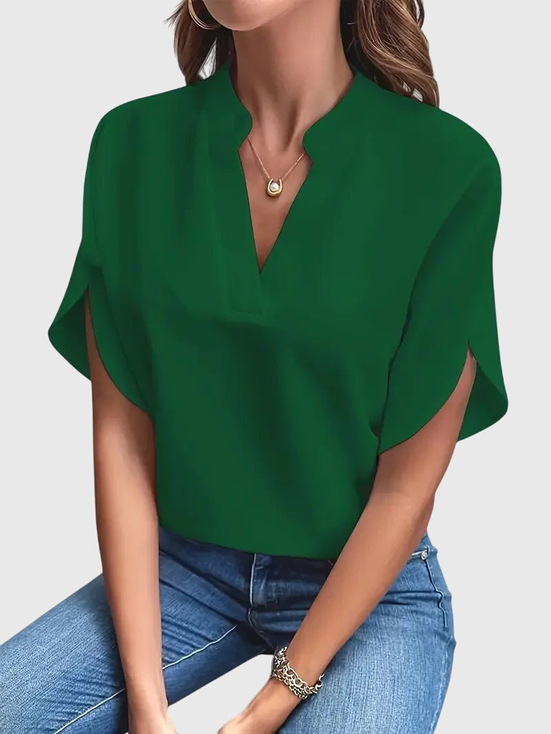 Beatrix | Chemise élégante à col en V