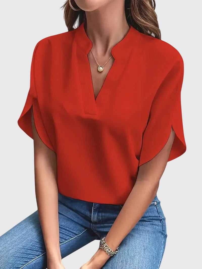 Beatrix | Chemise élégante à col en V