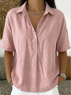 Nora – Blouse Krage Élégante