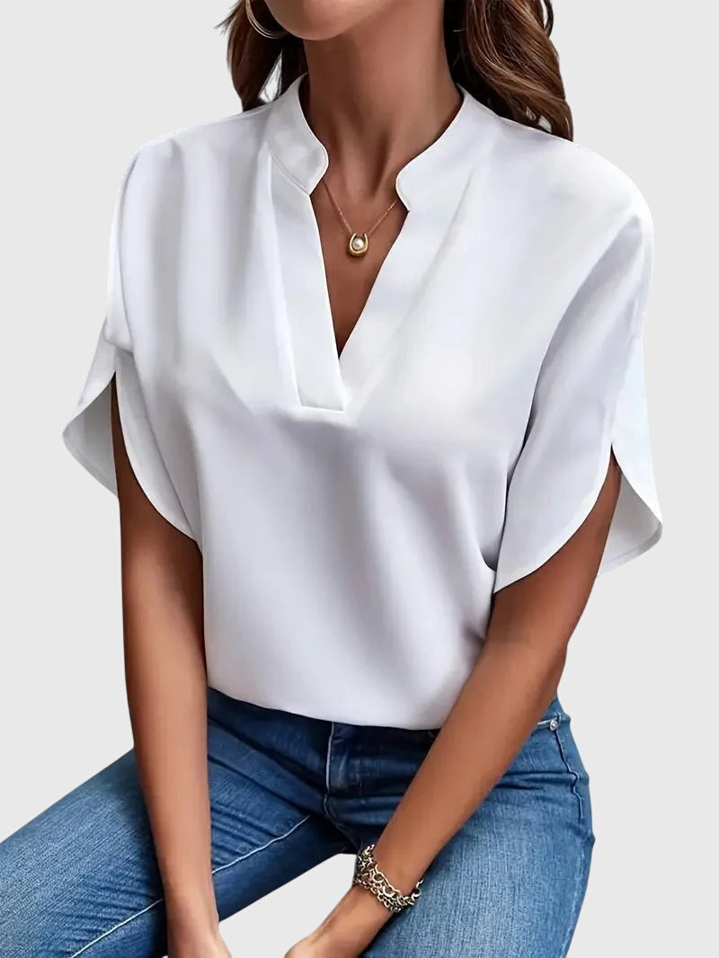 Beatrix | Chemise élégante à col en V