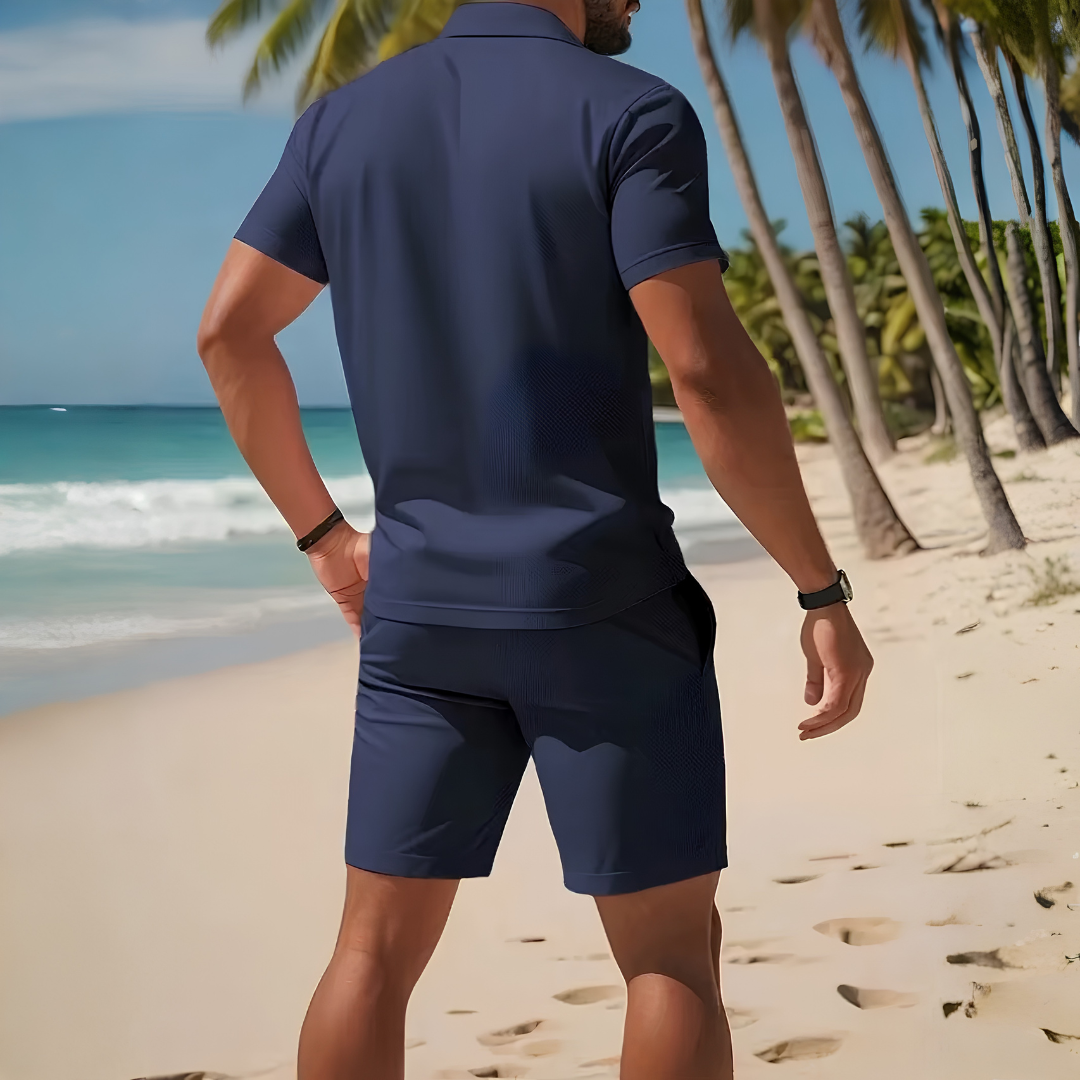 Nathan – Ensemble polo décontracté