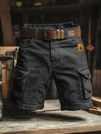 Lyam | Short Cargo Rétro à Poches Multiples