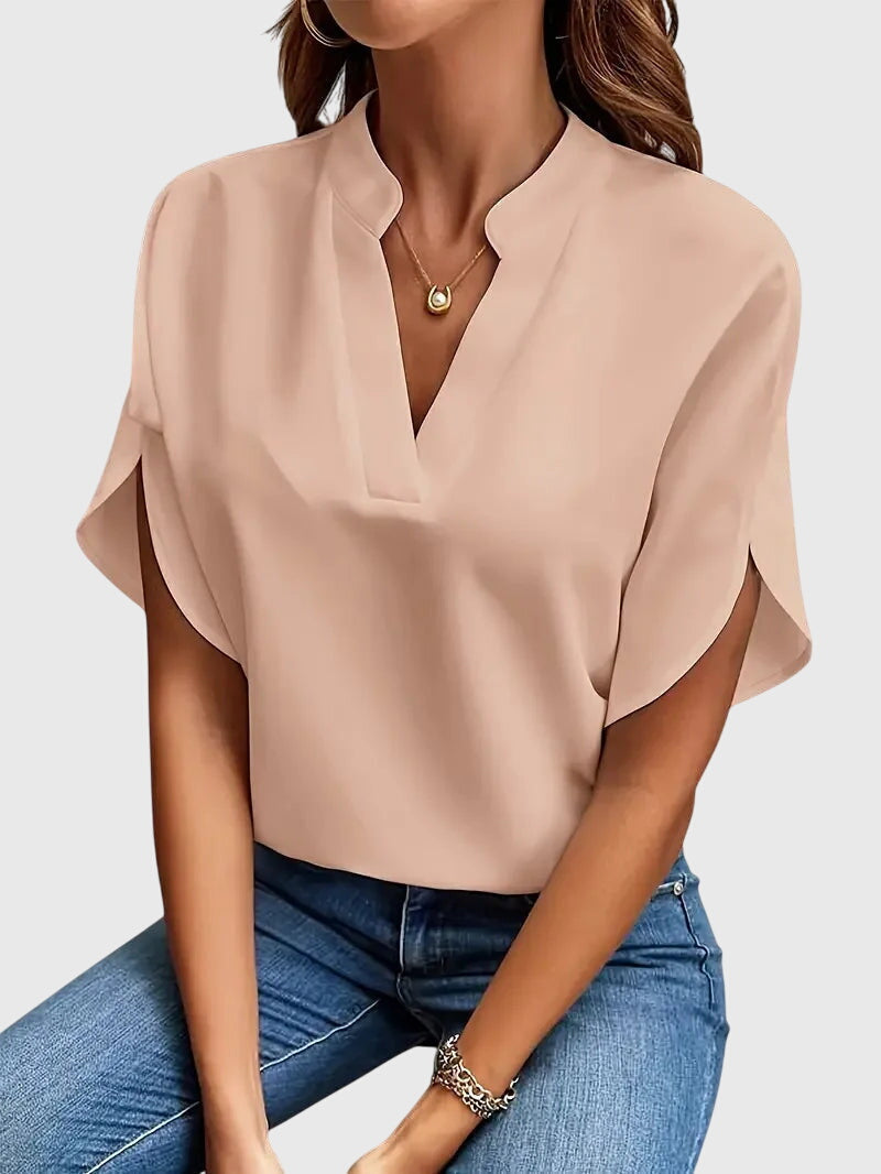 Beatrix | Chemise élégante à col en V