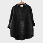 Andrea | Blouse d'été élégante en lin