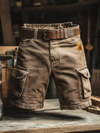 Lyam | Short Cargo Rétro à Poches Multiples