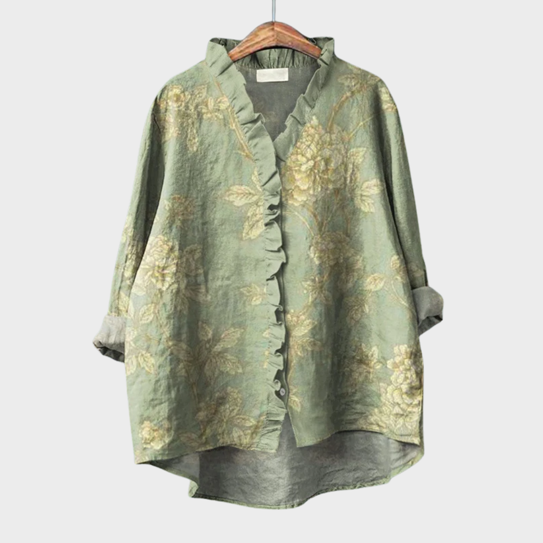 Rosalinde | Blouse d'été élégante en lin