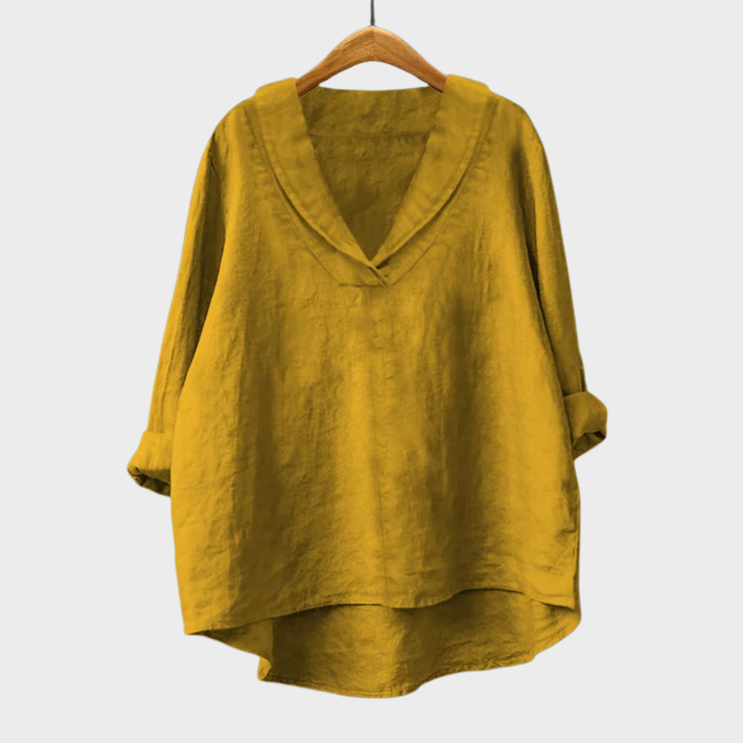 Samantha | Blouse d'été élégante en lin