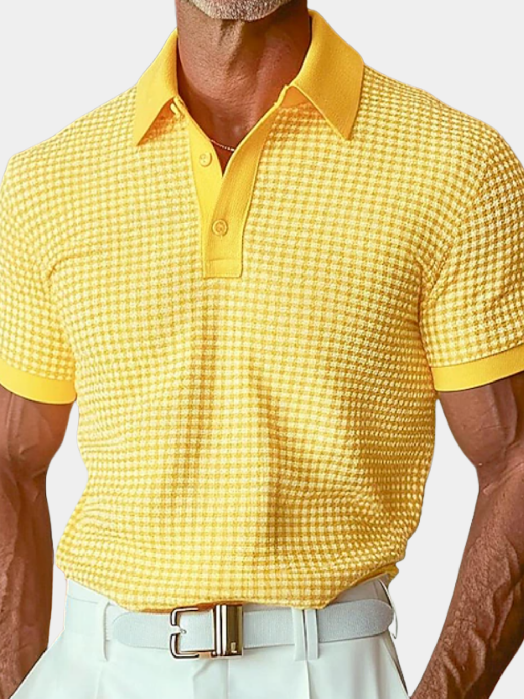 Henri | Polo à Carreaux pour Homme