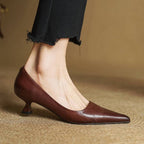 Amélie – Talons en cuir