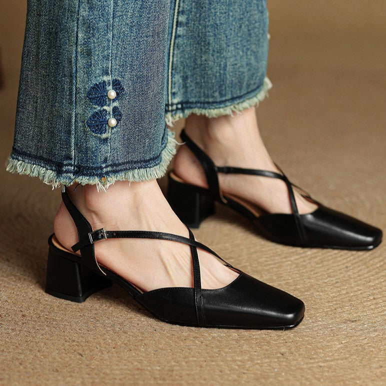Alexia – Talons en Cuir