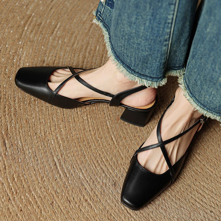 Alexia – Talons en Cuir