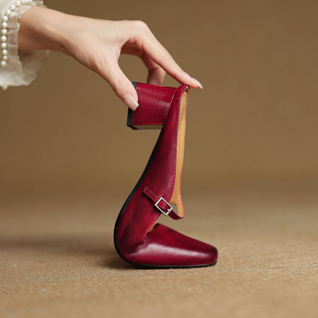 Aimée – Pantolettes en cuir