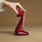 Aimée – Pantolettes en cuir