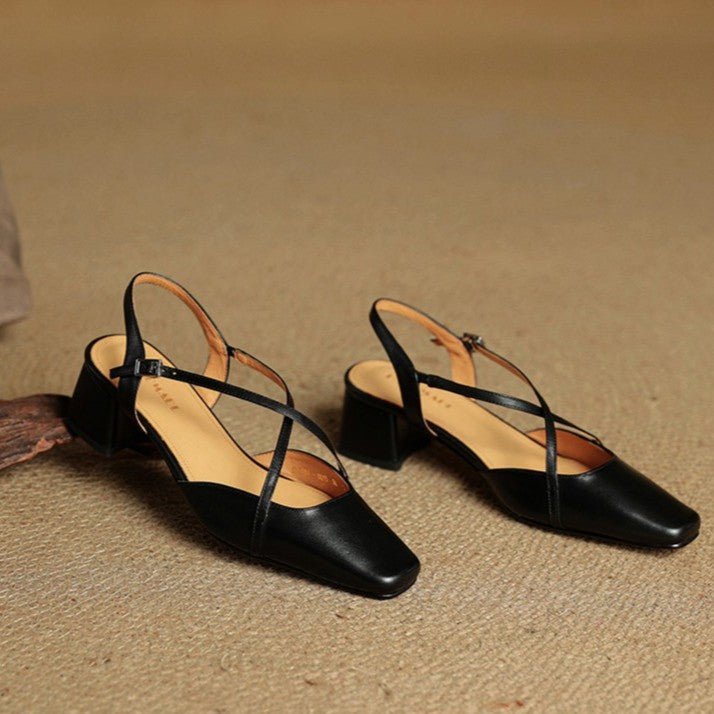 Alexia – Talons en Cuir