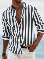 Zack | Chemise rayée de grande qualité