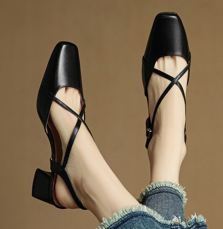 Alexia – Talons en Cuir