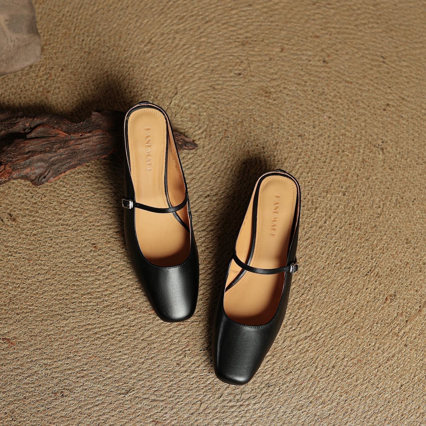 Aimée – Pantolettes en cuir