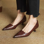 Amélie – Talons en cuir