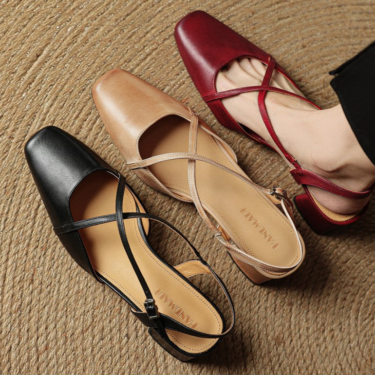 Alexia – Talons en Cuir