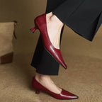Amélie – Talons en cuir