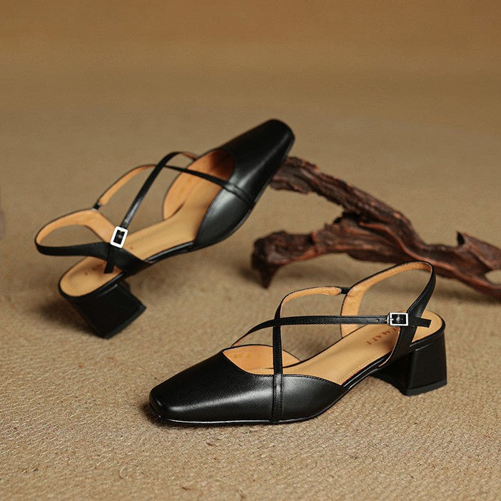 Alexia – Talons en Cuir