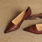 Amélie – Talons en cuir