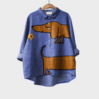 Amélie | Blouse d'été élégante en lin
