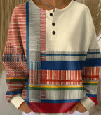 Soléane | Henley en tricot gaufré confortable
