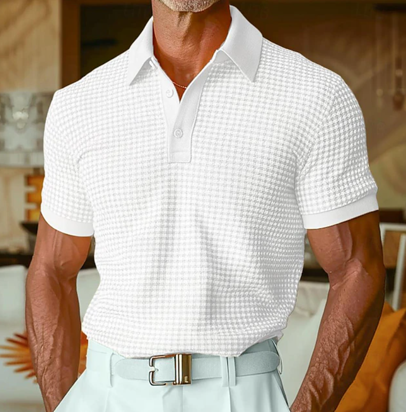Henri | Polo à Carreaux pour Homme