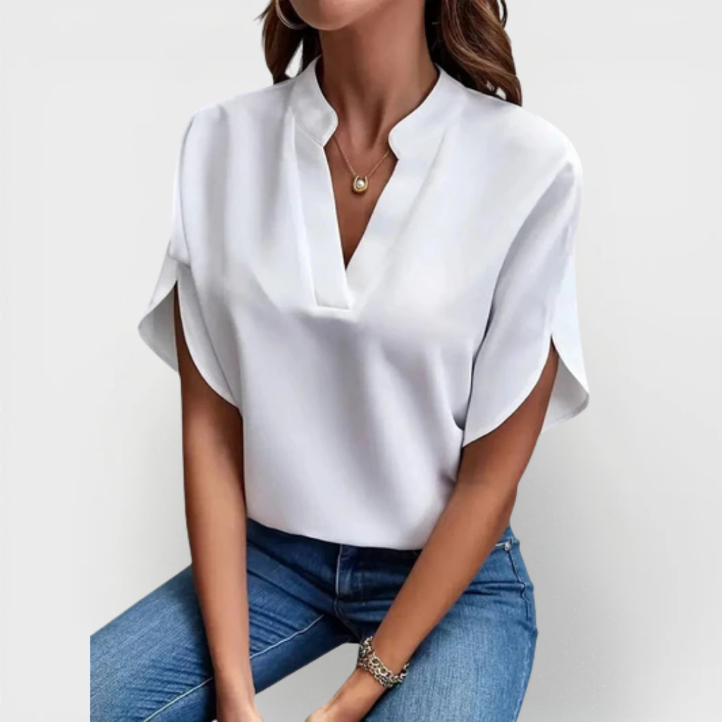 Beatrix | Chemise élégante à col en V