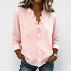 Susan | Blouse Volante Élégante