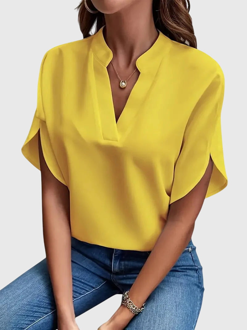Beatrix | Chemise élégante à col en V