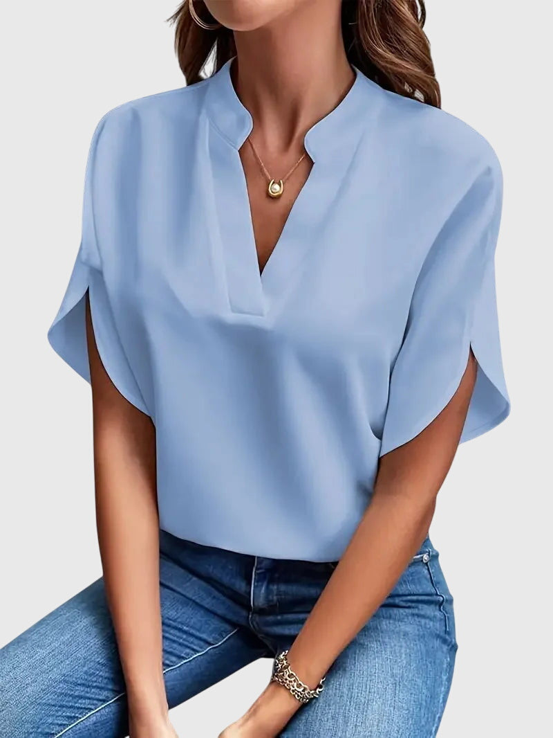 Beatrix | Chemise élégante à col en V