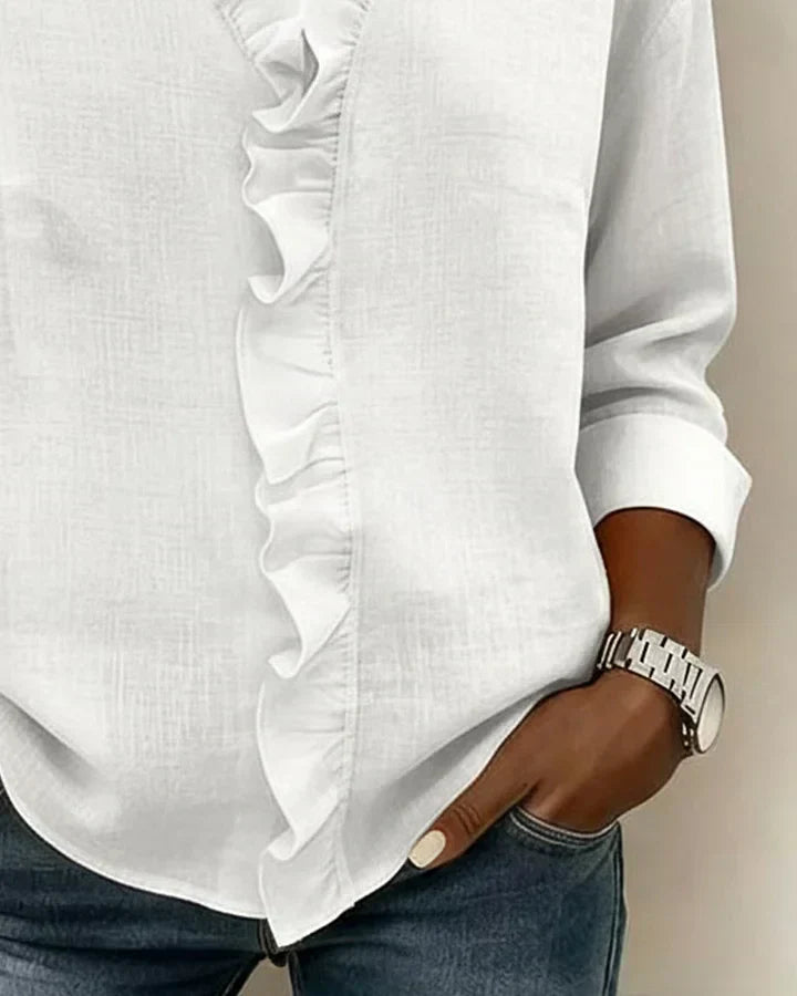 Susan | Blouse Volante Élégante