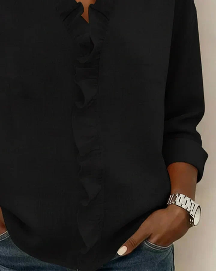 Susan | Blouse Volante Élégante
