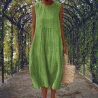Linda - Élégante Robe Sans Manches