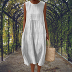 Linda - Élégante Robe Sans Manches
