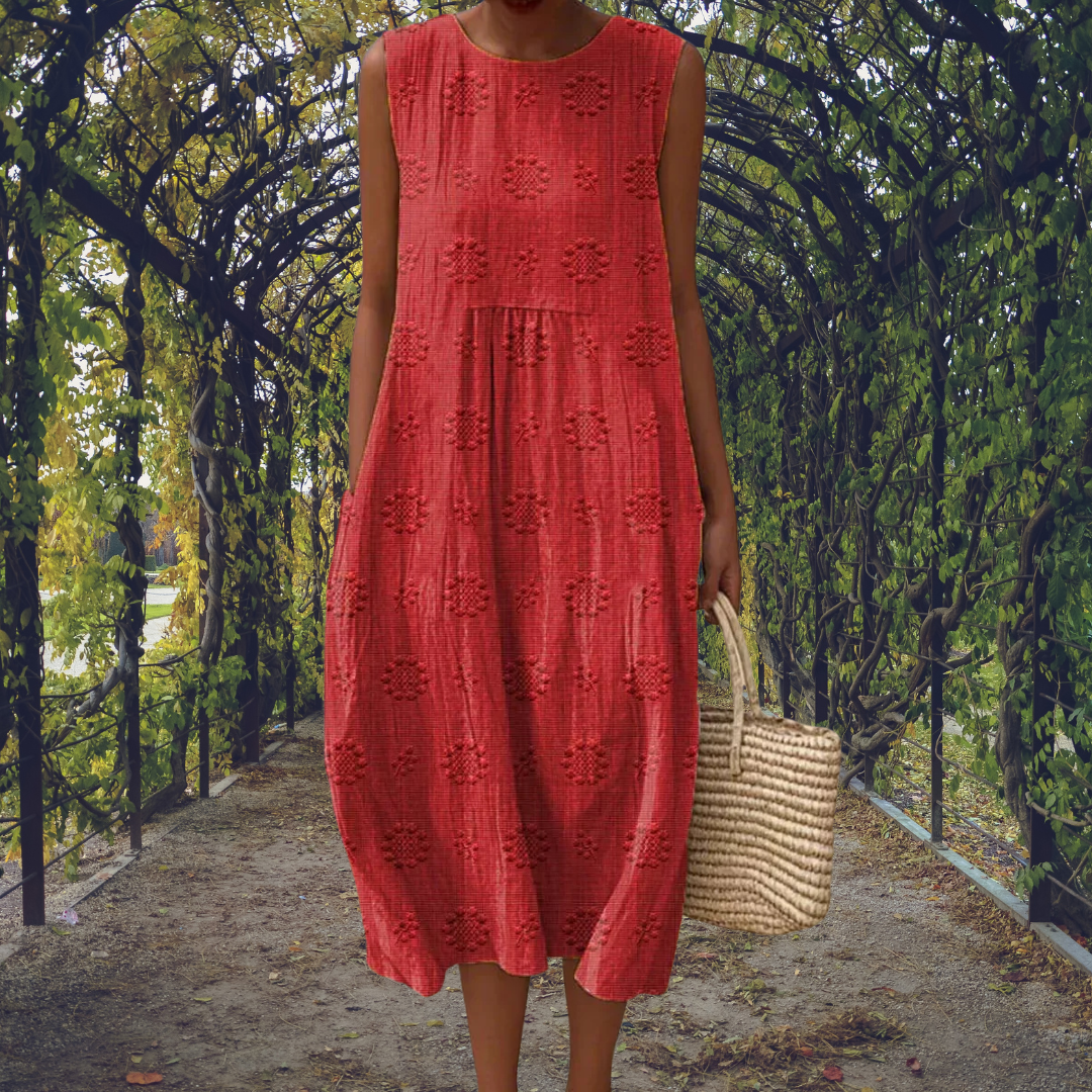 Linda - Élégante Robe Sans Manches