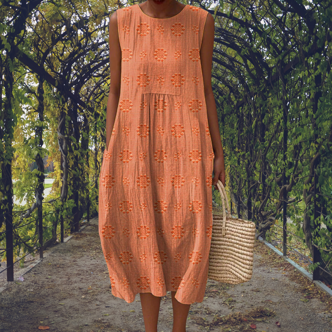 Linda - Élégante Robe Sans Manches