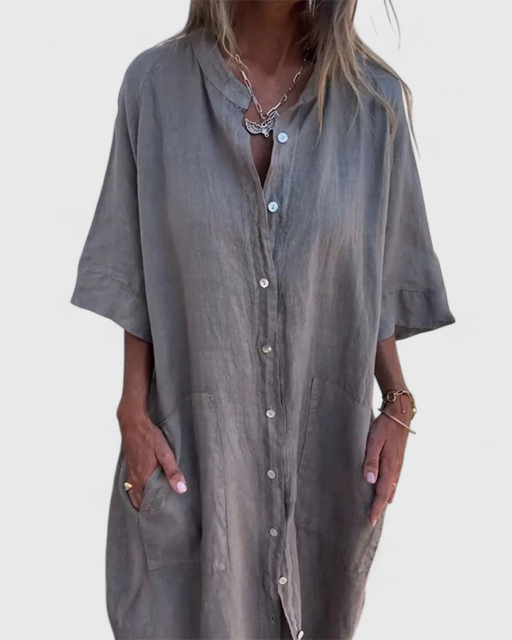 Marella - Robe Élégante En Lin