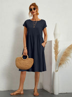 Sage - Robe Décontractée Chic