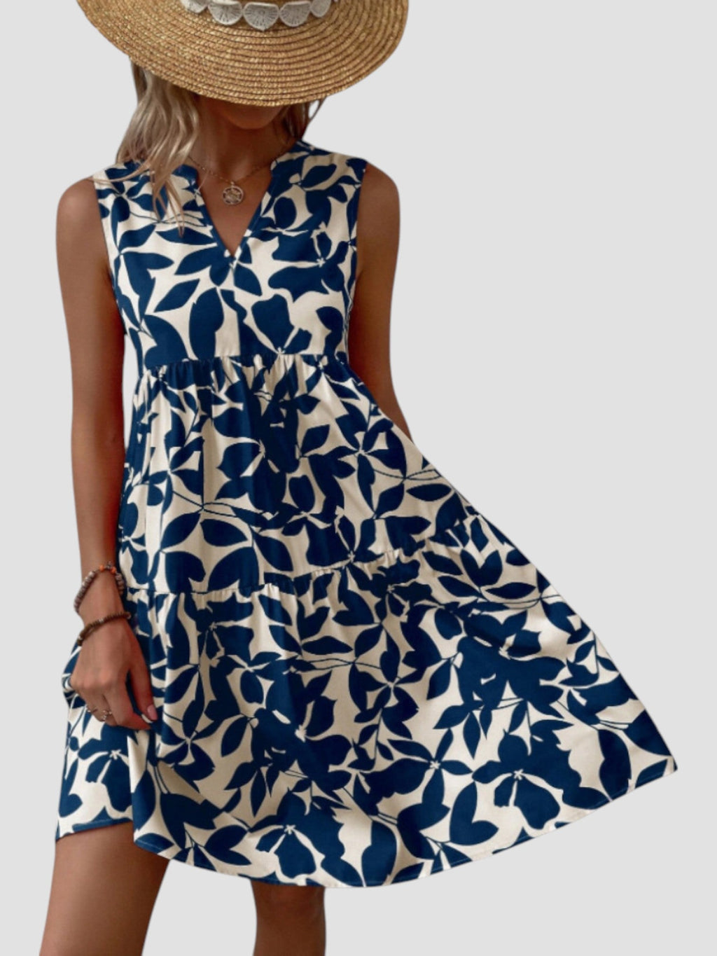 Séraphine - Robe d'Été Midi Élégante