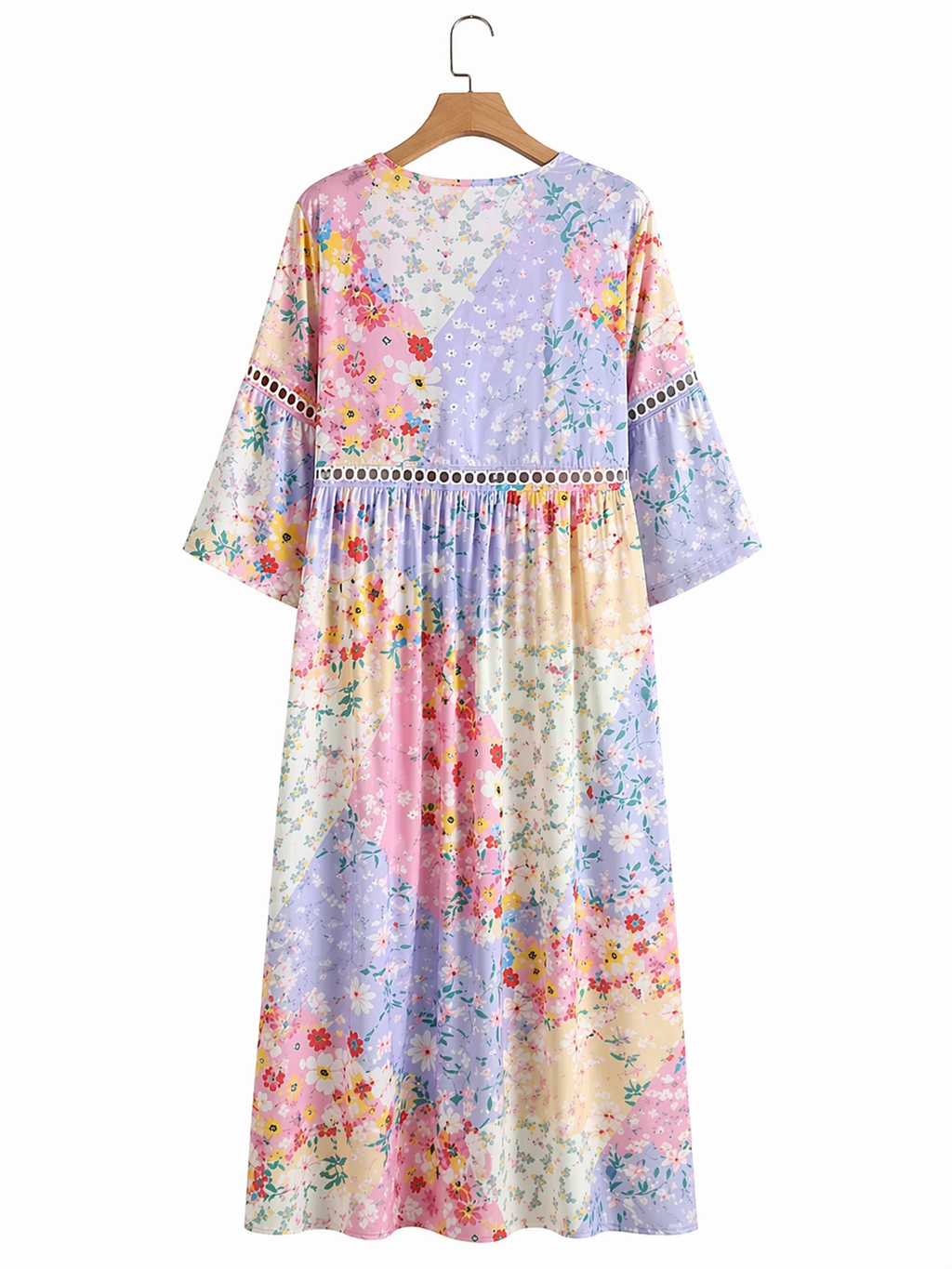 Clara Waverly™ - Robe en patchwork floral