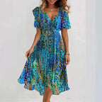 Yara - Robe Florale Élégante